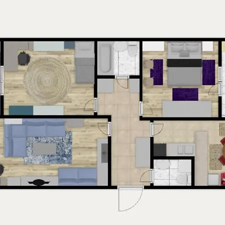Appartement Ariazapartment Spacious Family & Homeoffice Friendly *